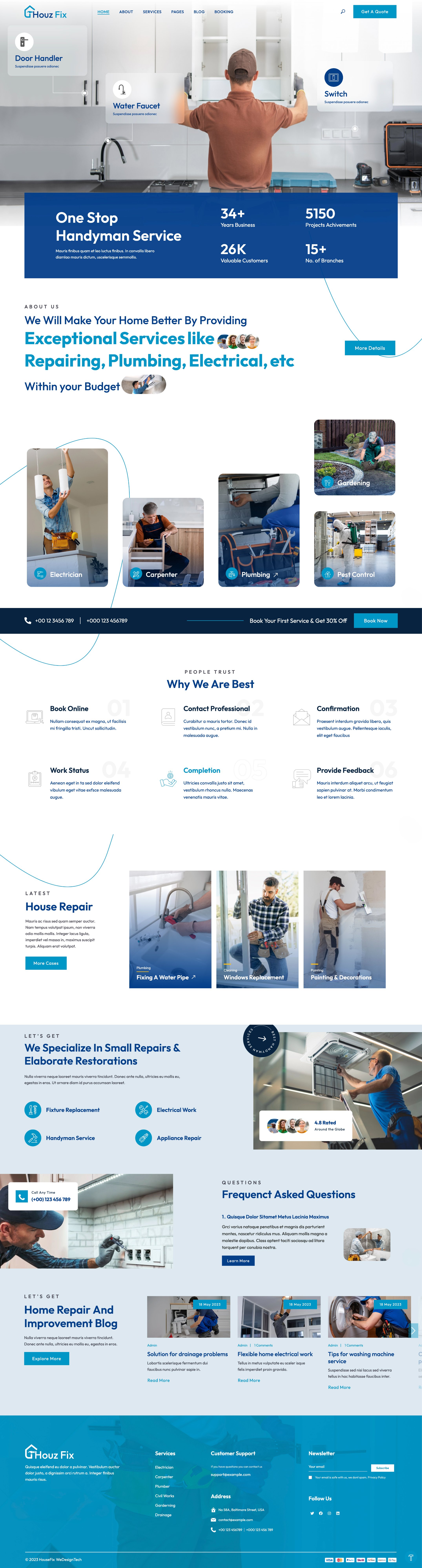 Handyman website
